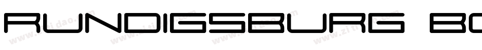 Rundigsburg Bold字体转换